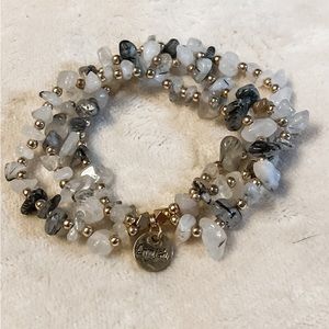 Erimish stretch stone bracelet